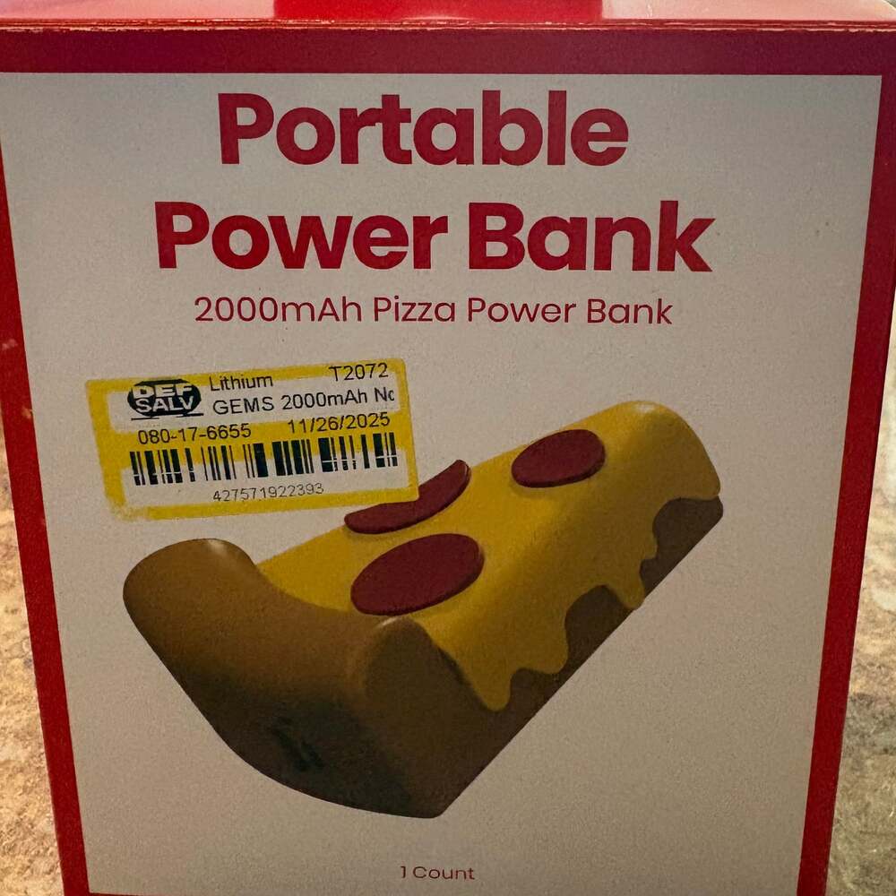 Pizza Slice Portable Power Charger